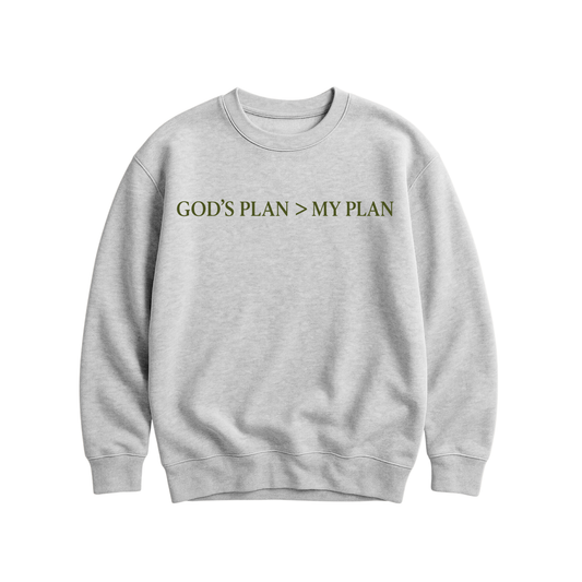 God's Plan > My Plan Crewneck