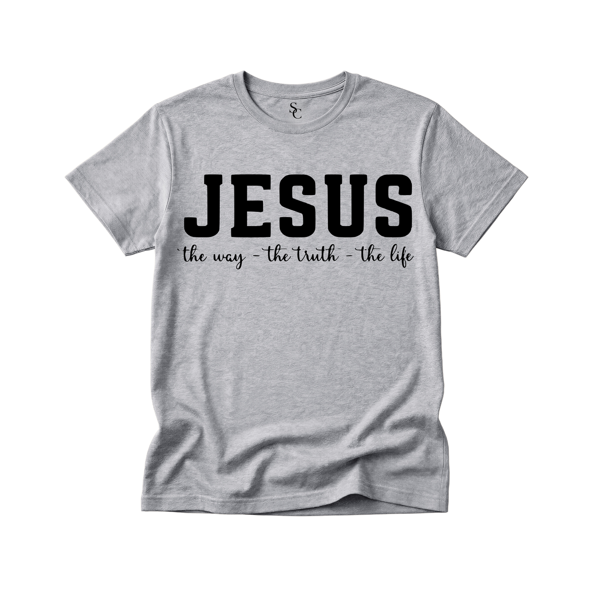 Jesus Is The Way|The Truth|The Life Tshirt (5 Colors)
