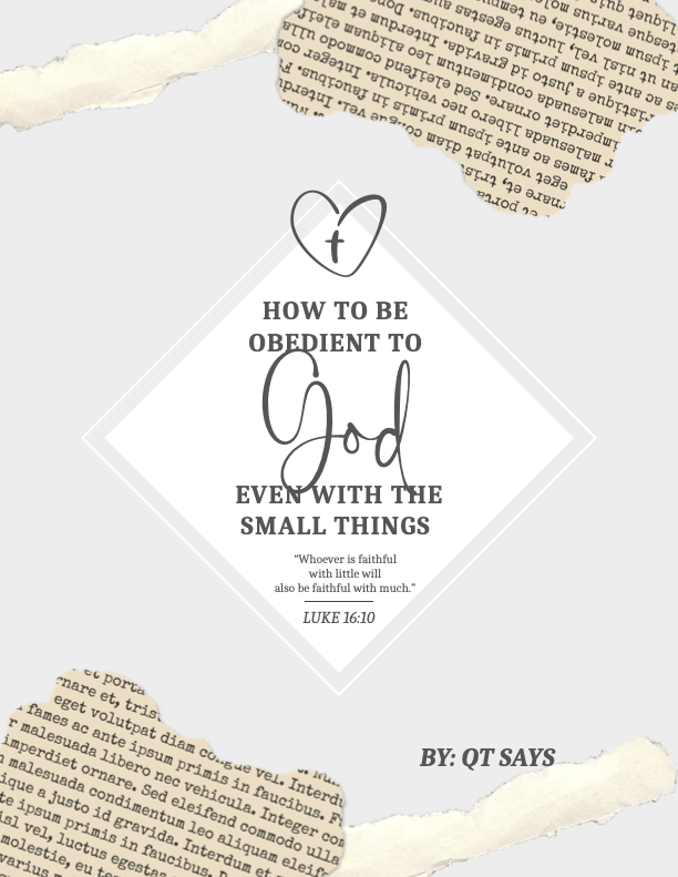 How to Be Obedient to God Free PDF Download