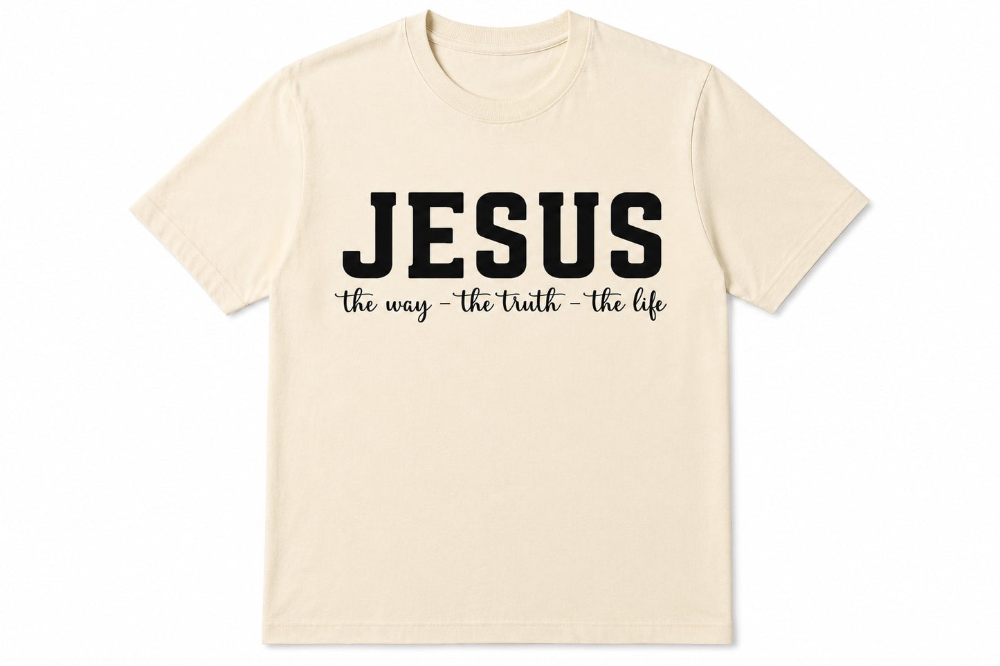 Jesus Is The Way|The Truth|The Life Tshirt (5 Colors)
