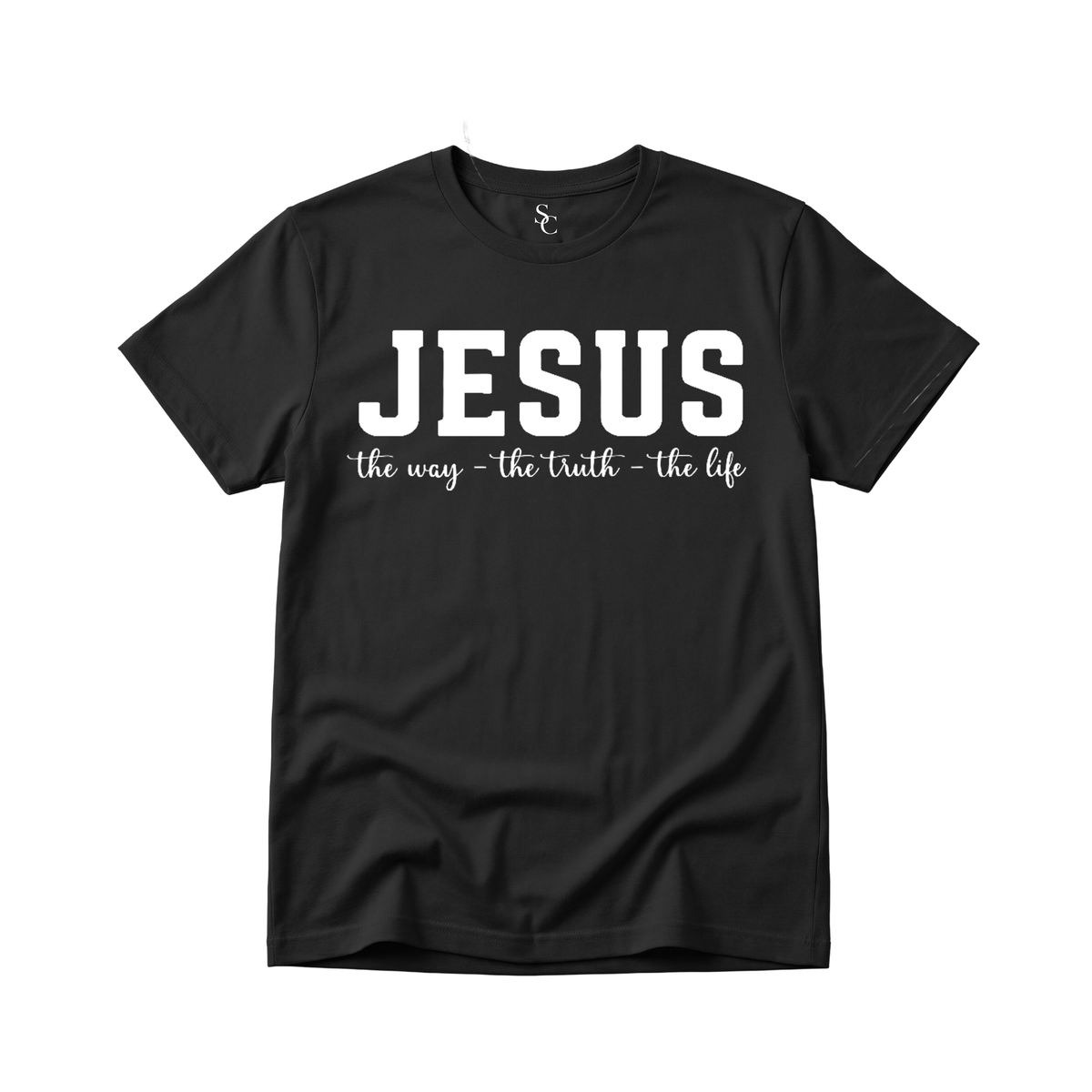 Jesus Is The Way|The Truth|The Life Tshirt (5 Colors)