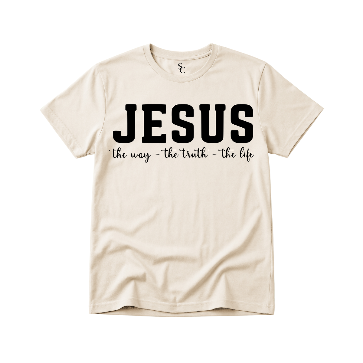 Jesus Is The Way|The Truth|The Life Tshirt (5 Colors)