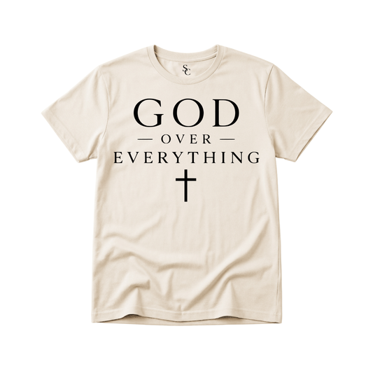 God Over Everything Tshirt (5 Colors)