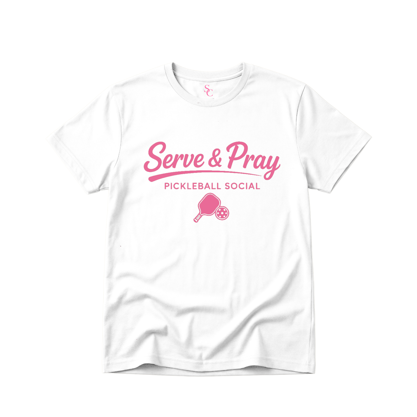 Serve & Pray Pickleball Shirt (4 Colors)